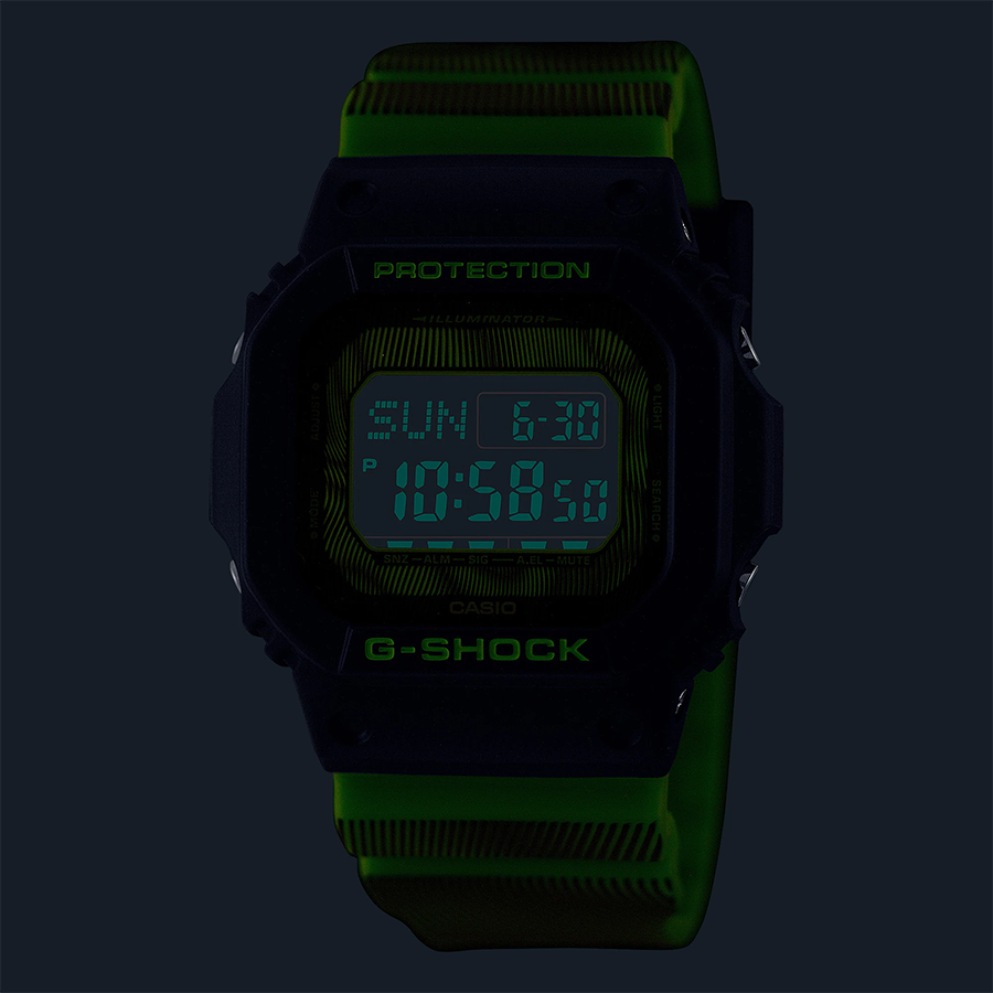 นาฬิกา Casio G-Shock Special color Time Distortion Series รุ่น DW-D5600TD-3 ของแท้ รับประกัน1ปี