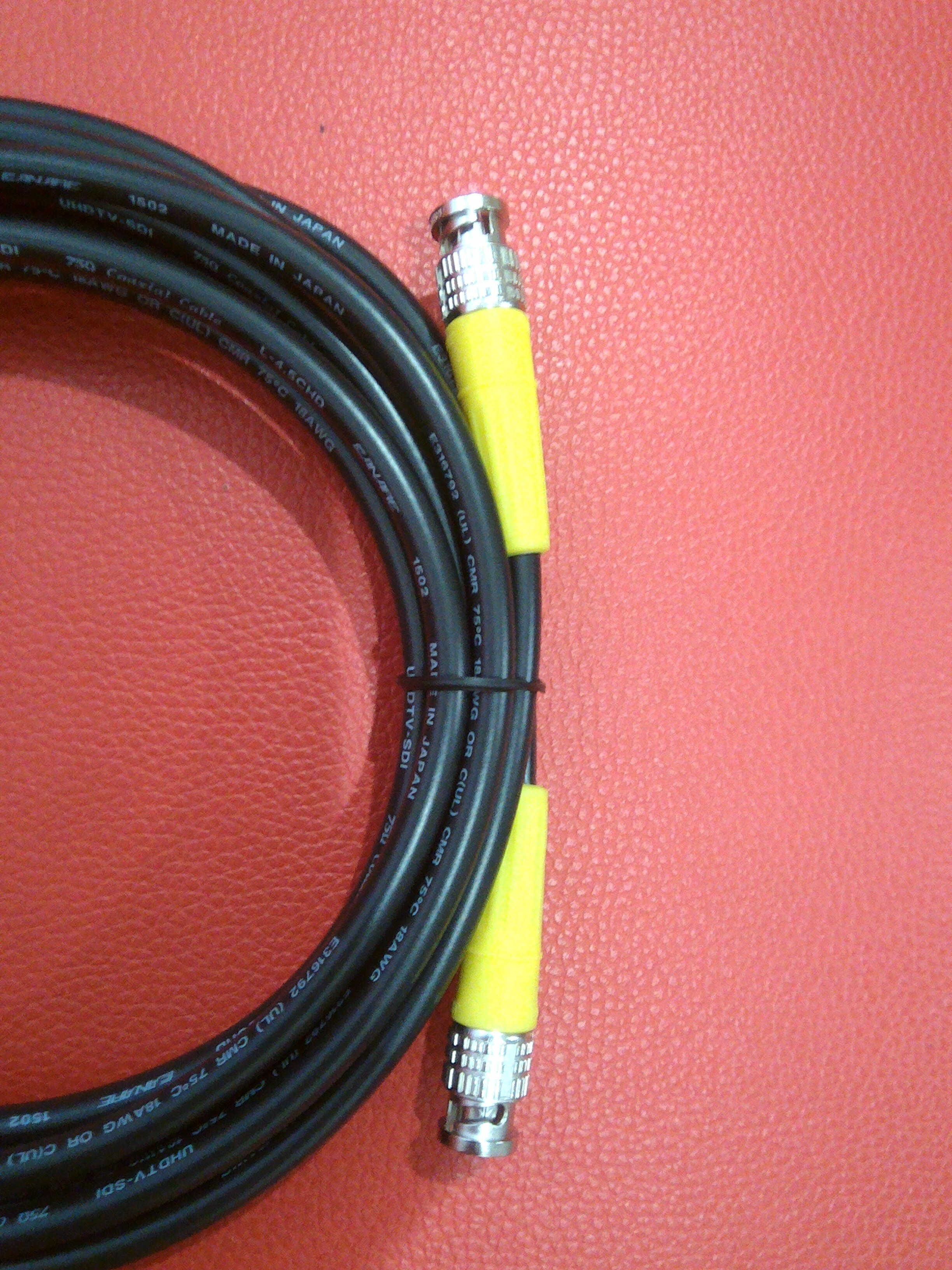 Canare L-4.5CHWS RG59 HD-SDI Coaxial Cable with Male BNC (สายสำเร็จรูป)