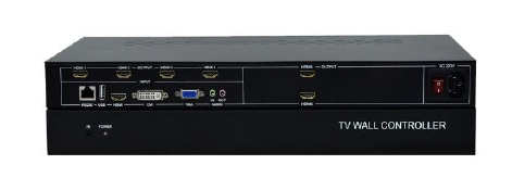 VACOTEK 23VC01 2X3 video wall controller with Rs232 and remote control