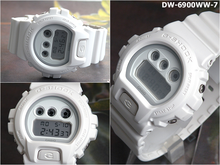 นาฬิกา คาสิโอ Casio G-Shock Limited model รุ่น DW-6900WW-7 (หายาก)