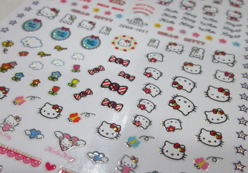 สติ๊กเกอร์ติดเล็บ 