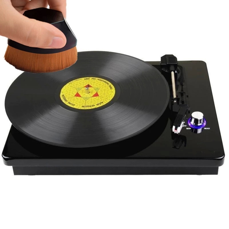 X-Tips Vinyl Brush Cleaner แปรงทําความสะอาดแผ่นเสียงไวนิล LP ป้องกันไฟฟ้าสถิตย์ ที่ดีที่สุด
