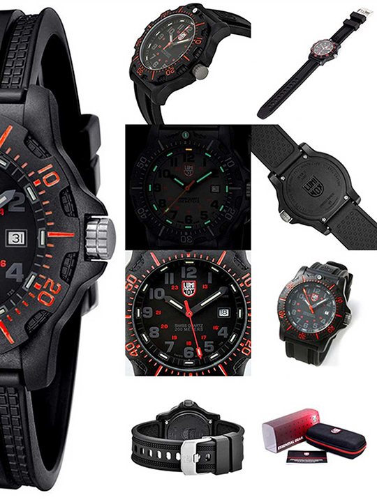 นาฬิกา Luminox รุ่น LUMINOX XL.8815 Men's BLACK OPS CARBON 20th Anniversary Series