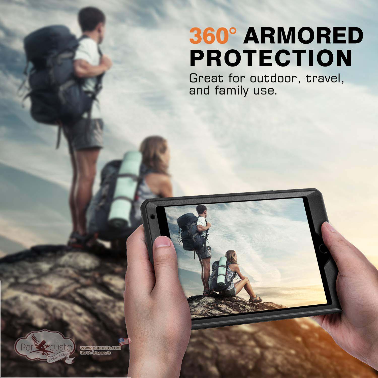 เคสกันกระแทก Apple iPad mini 5 2019 [Heavy Duty] จาก MoKo [เร็วๆ นี้]