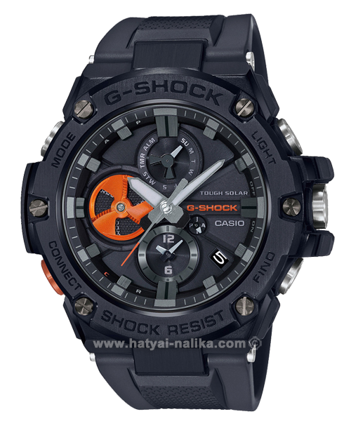 นาฬิกา Casio G-Shock G-STEEL Transformer wtih Blutooth GST-B100 series รุ่น GST-B100B-1A4 ของแท้ รับประกัน1ปี