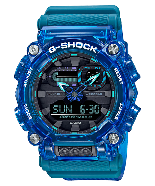 นาฬิกา Casio G-Shock Special Color SOUND WAVE series รุ่น GA-900SKL-2A ของแท้ รับประกัน1ปี