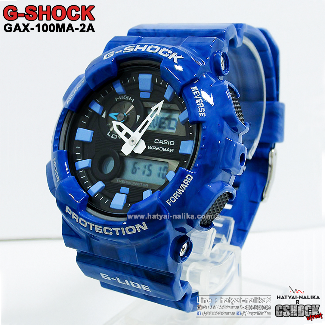 นาฬิกา Casio G-Shock G-LIDE รุ่น GAX-100MA-2A ของแท้ รับประกัน1ปี