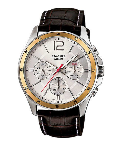 นาฬิกา คาสิโอ Casio STANDARD Analog'men รุ่น MTP-1374L-7AV ของแท้ รับประกัน 1 ปี