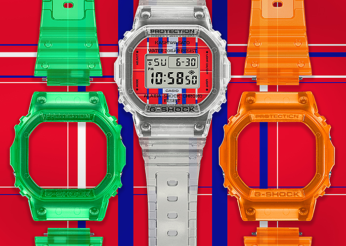 นาฬิกา Casio G-SHOCK x KASHIWA SATO Limited Collaboration model รุ่น DWE-5600KS-7 (ชุดเช็ด) ของแท้ รับประกัน1ปี