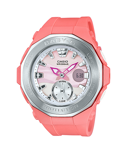 นาฬิกา Casio Baby-G ANALOG-DIGITAL Beach Glamping series รุ่น BGA-220-4A ของแท้ รับประกัน1ปี (นำเข้าJapan) ไม่วางขายในไทย
