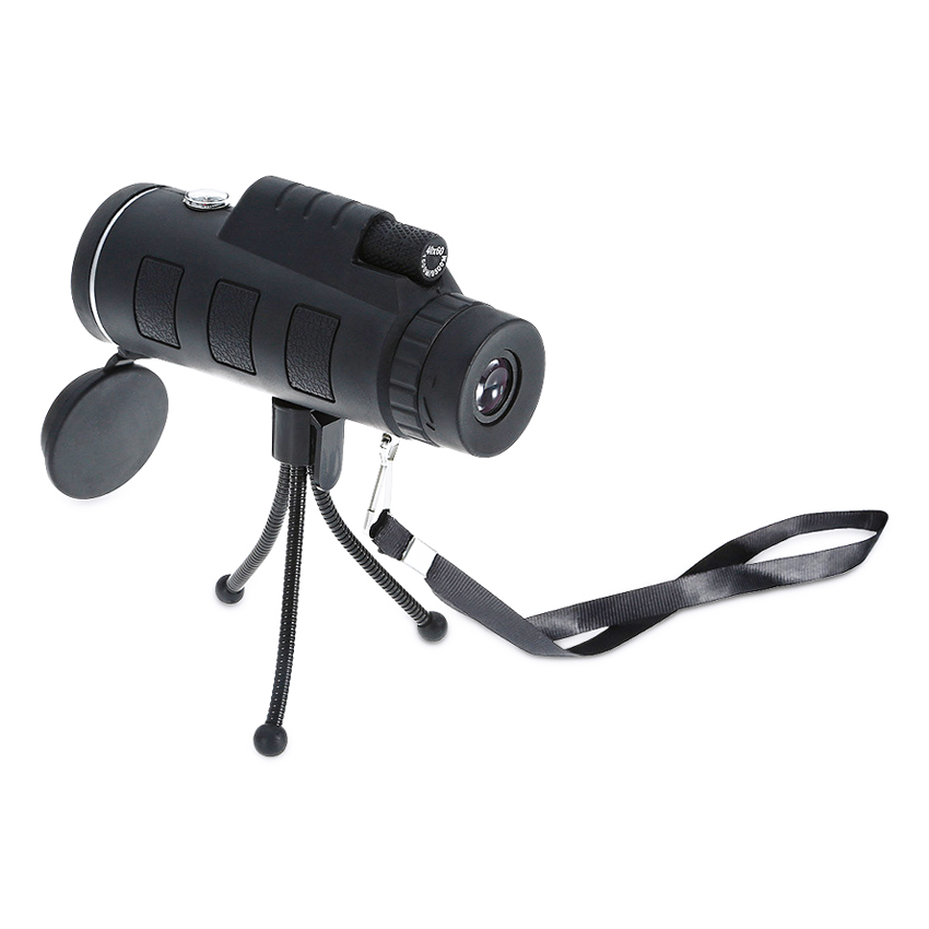 กล้องส่องทางไกล เลนส์ซูมหนีบมือถือ มีขาตั้ง 40x60 อุปกรณ์ครบ