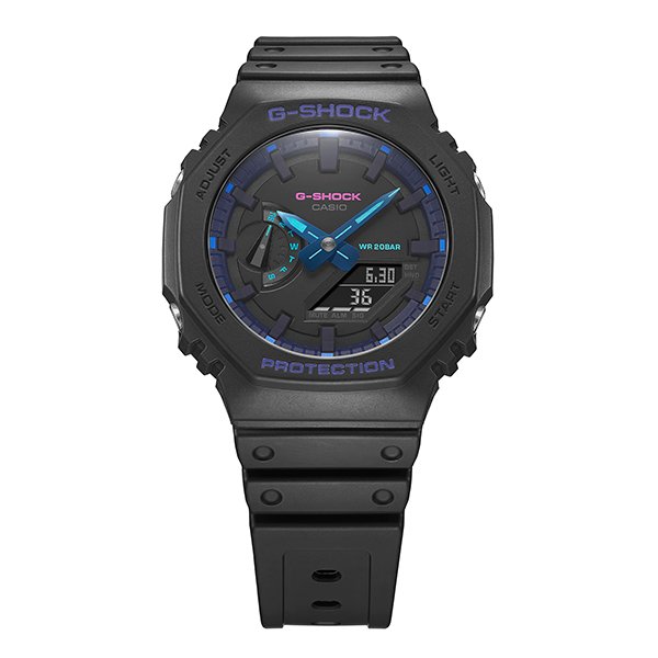 นาฬิกา Casio G-Shock Special Color Virtual Blue series รุ่น GA-2100VB-1A ของแท้ รับประกัน1ปี