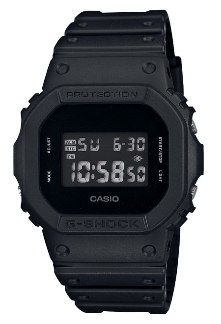 ‼️SALE‼️นาฬิกา Casio G-Shock Limited Black out Basic series รุ่น DW-5600BB-1 “ยักษ์เล็กออริจินอล ไฟเขียว กระป๋องเหล็ก“ ของแท้ รับประกัน 1 ปี