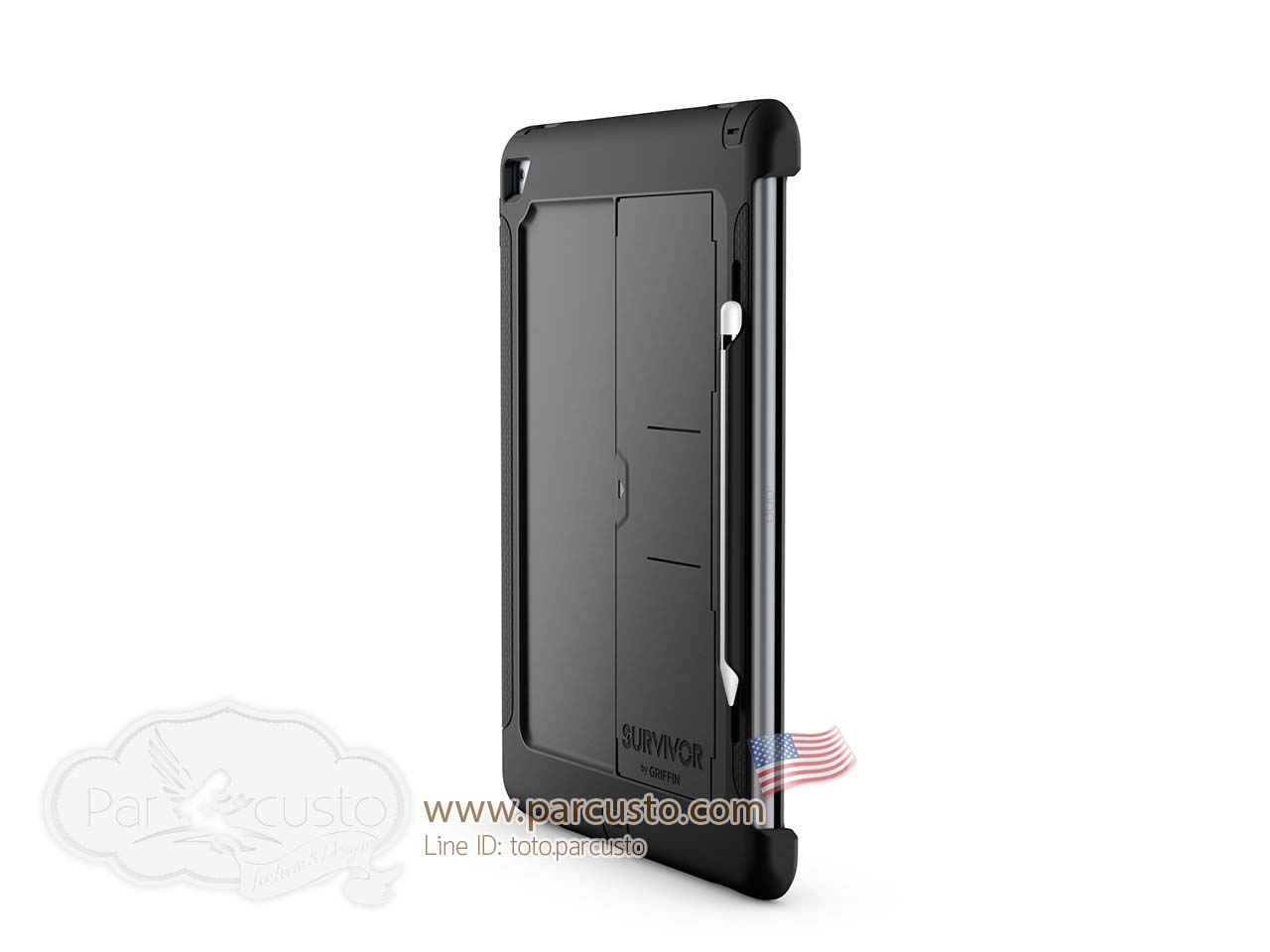 เคสกันกระแทก Apple iPad Pro [Survivor Slim] จาก Griffin [หมด]