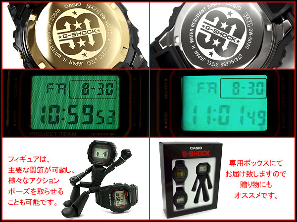 นาฬิกา คาสิโอ Casio G-Shock 30th Anniversary Limited model รุ่น GSET-30-1 (Europe) หายากมาก