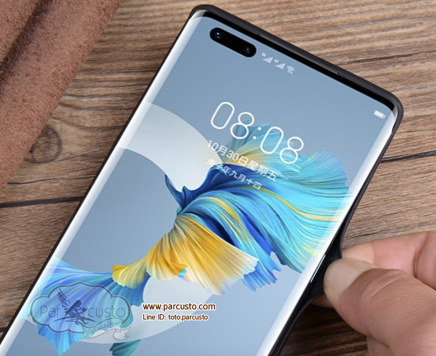 เคสฝาหลังหนังวัวแท้Huawei Mate 40 และ Mate 40 Pro จาก Wobiloo [Pre-order]