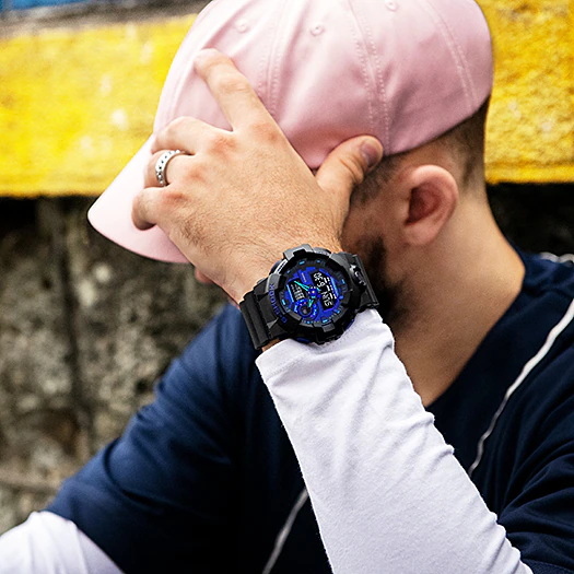 นาฬิกา Casio G-Shock Special color Virtual Blue series รุ่น GA-700VB-1A ของแท้ รับประกัน1ปี