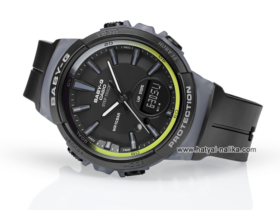 นาฬิกา Casio Baby-G for Running BGS-100 Step Tracker series รุ่น BGS-100-1A ของแท้ รับประกัน1ปี