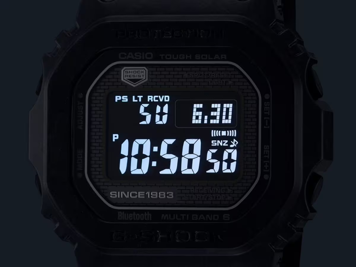 นาฬิกา Casio G-SHOCK Limited ครบรอบ40ปี G-Shock Carbon Edition รุ่น GCW-B5000UN-1 ของแท้ รับประกัน1ปี