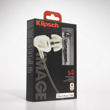ขายหูฟัง Klipsch Image S4i หูฟังพร้อมไมค์ และ InLine Remote (เพิ่มลดเสียงได้) ระดับพรีเมี่ยม คว้ารางวัล Cnet Editor Choice 2009 การันตี !!