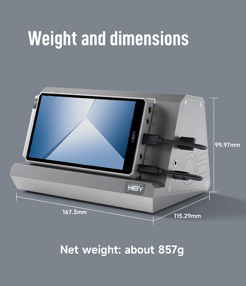 ขาย Hiby CR06 แท่นวางเครื่องเล่นเสียงดิจิตอลไฮไฟ สำหรับเครื่องเล่นเพลงพกพา