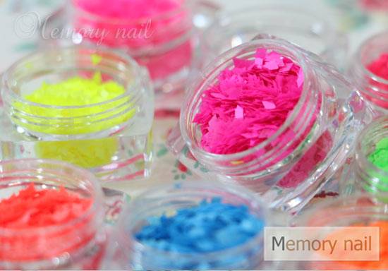 กากเพชร ข้าวหลามตัด 12 สี โทนสะท้อนแสง