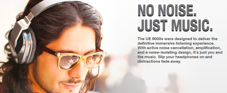 ขายหูฟัง Ultimate Ears 9000 (UE 9000) หูฟังระดับทวยเทพ มีสาย ไร้สาย Bluetooth เปลี่ยนเพลงได้ที่ตัว