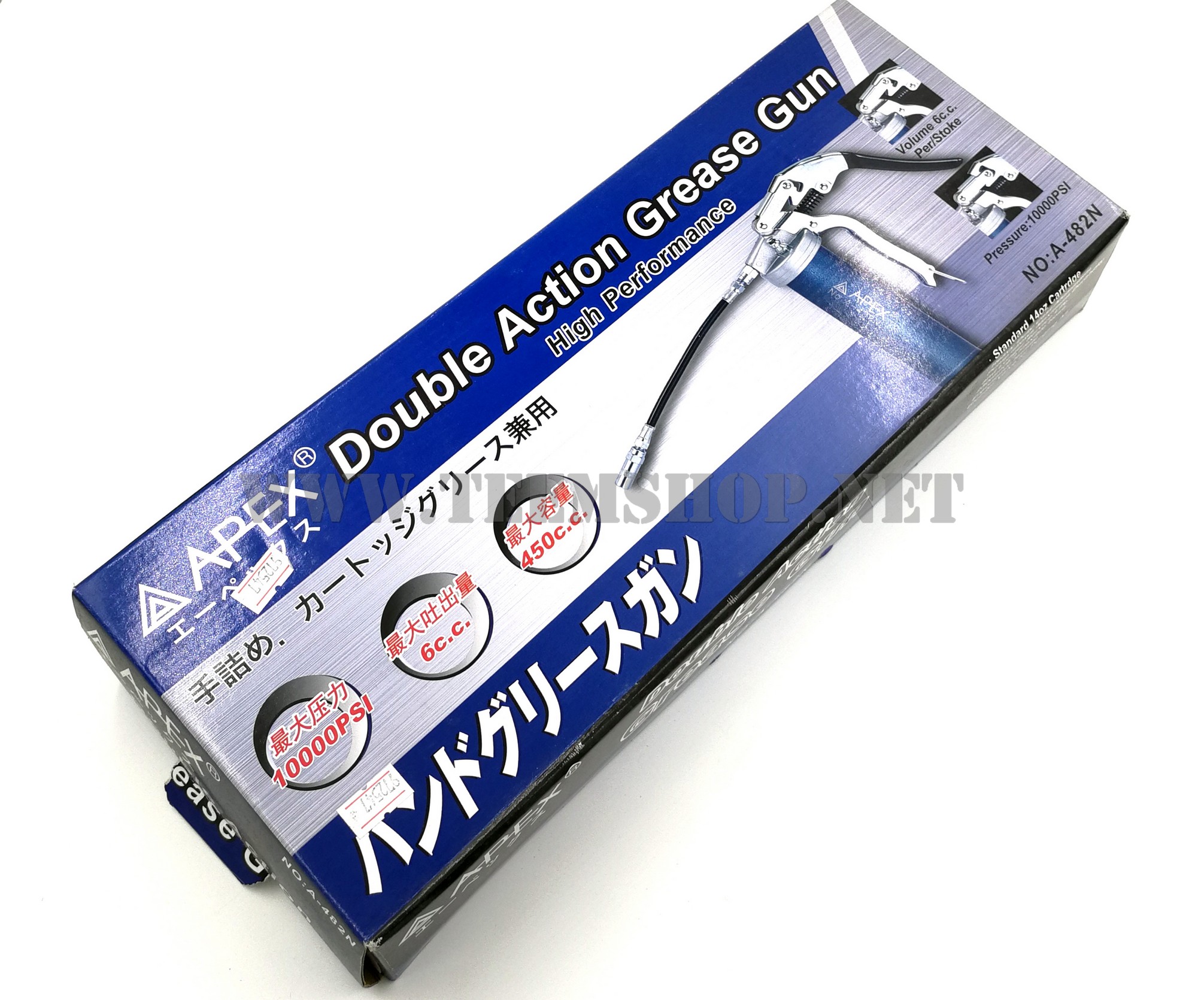 APEX กระบอกอัดจาระบีทรงปืน NO.A-482N
