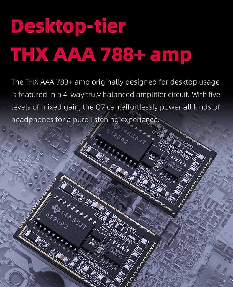 FiiO Q7 Bluetooth DAC/AMP พกพา ระดับเรือธง รองรับ Dual Hi-Res ประกันศูนย์ไทย