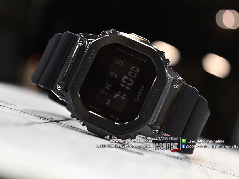 นาฬิกา Casio G-Shock Standard Digital GM-5600 series รุ่น GM-5600B-1 ของแท้ รับประกัน1ปี