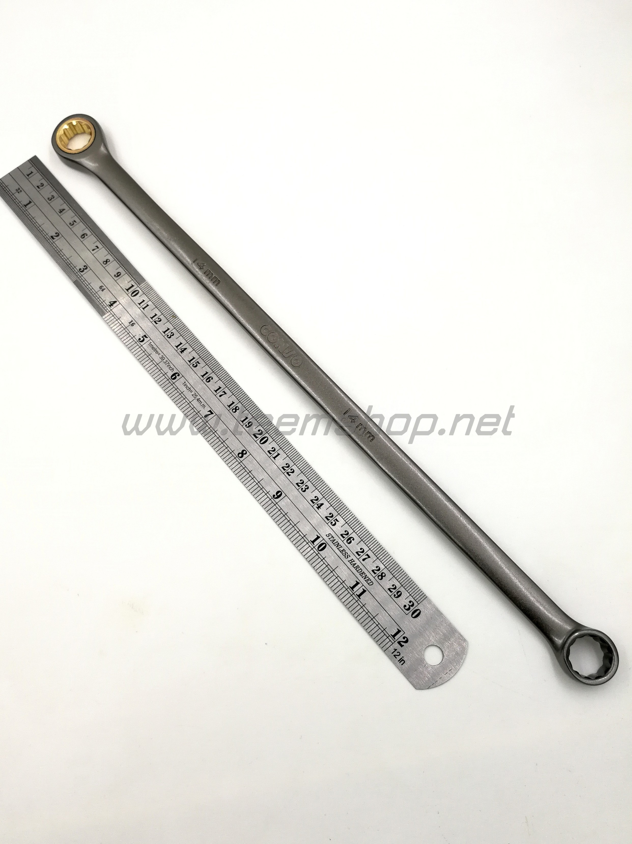 CONSO ประแจแหวนยาวพิเศษ MM 14x14 ฟรีสปีดข้างเดียว RXRW0014
