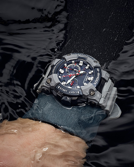 นาฬิกา Casio G-Shock มนุษย์กบ FROGMAN ANALOG ROYAL NAVY รุ่น GWF-A1000RN-8A "Made in Japan" ของแท้ รับประกัน1ปี