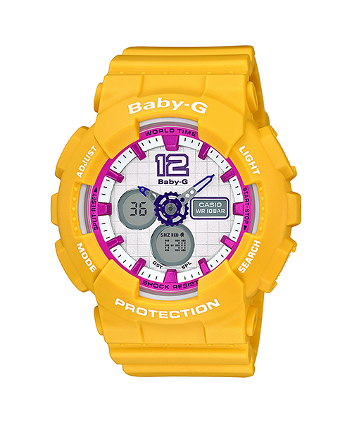 นาฬิกา Casio Baby-G Standard Analog-Digital รุ่น BA-120-9B ของแท้ รับประกัน1ปี