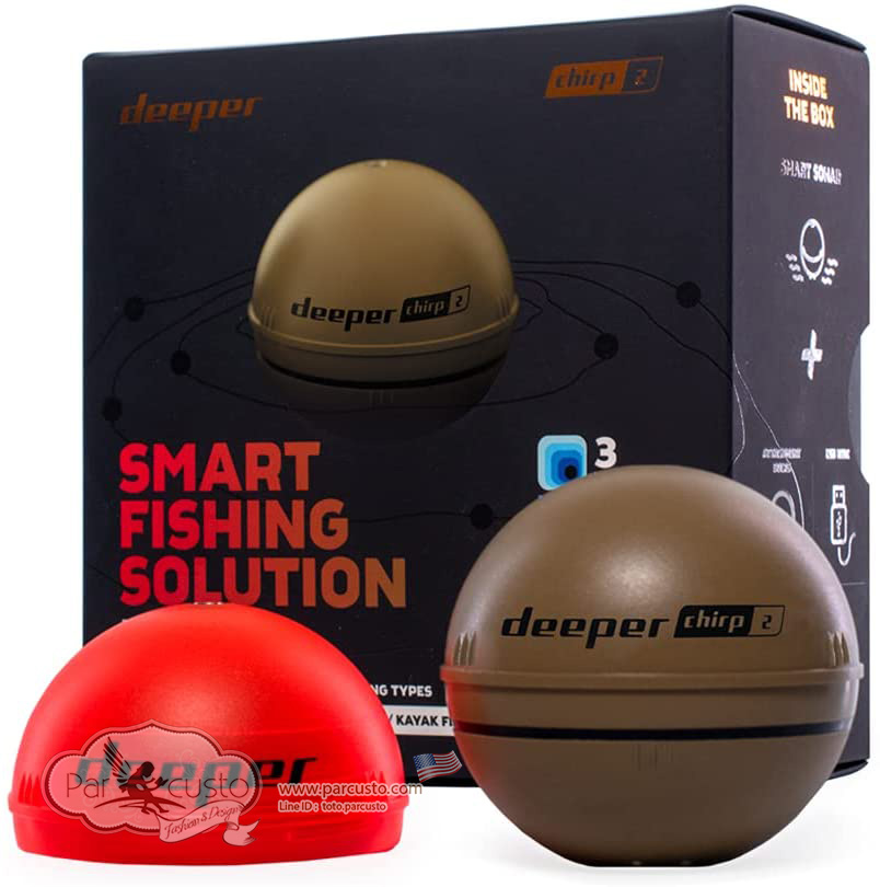 โซน่าจิ๋วอัจฉริยะ Deeper Chirp 2 Smart Fishing Solution (Smart Sonar รุ่นล่าสุด) [Pre-order USA]