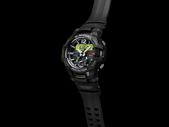 นาฬิกา Casio G-Shock นักบิน GRAVITYMASTER BLUETOOTH รุ่น GR-B100-1A3 ของแท้ รับประกัน1ปี