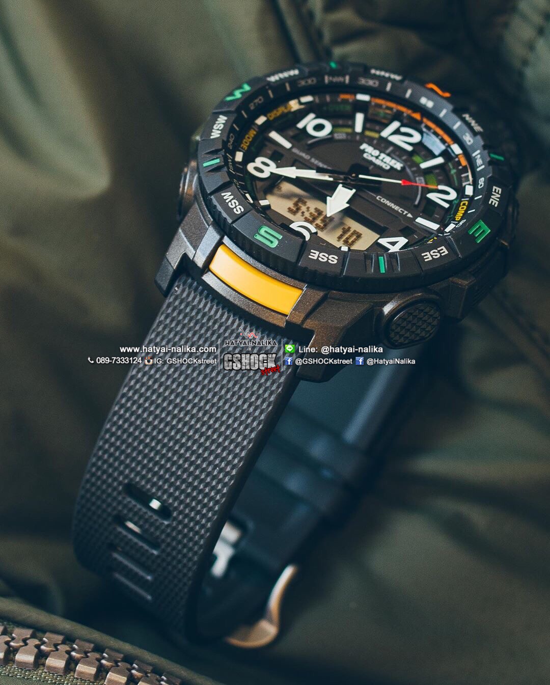 นาฬิกา Casio PRO TREK PRT-B50 series รุ่น PRT-B50-1 ของแท้ รับประกัน1ปี