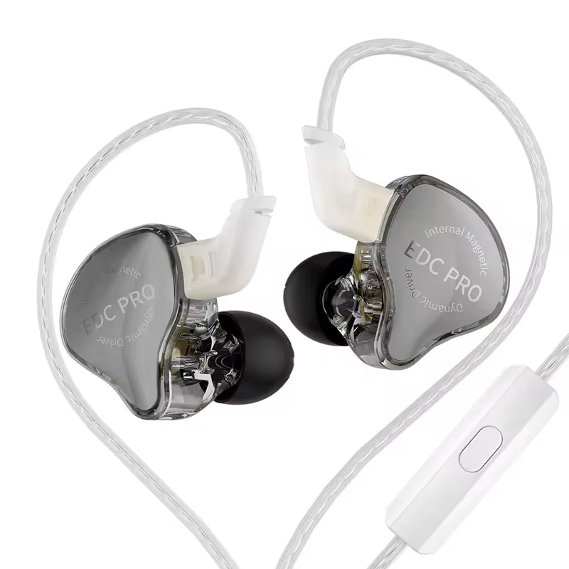 KZ EDC Pro หูฟัง IEMs ไดรเวอร์ Dynamic เบสทรงพลัง เส้นโค้งเสียงที่น่าทึ่ง ประกันศูนย์ไทย