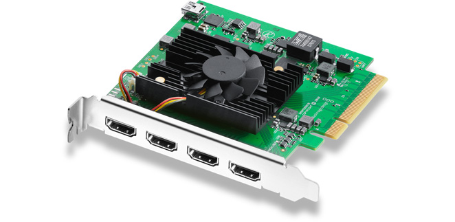 DeckLink Quad HDMI Recorder 4K support