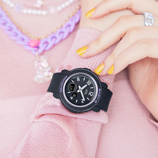 นาฬิกา Casio Baby-G ANALOG-DIGITAL BGA-290DR series รุ่น BGA-290DR-1A ของแท้ รับประกัน1ปี