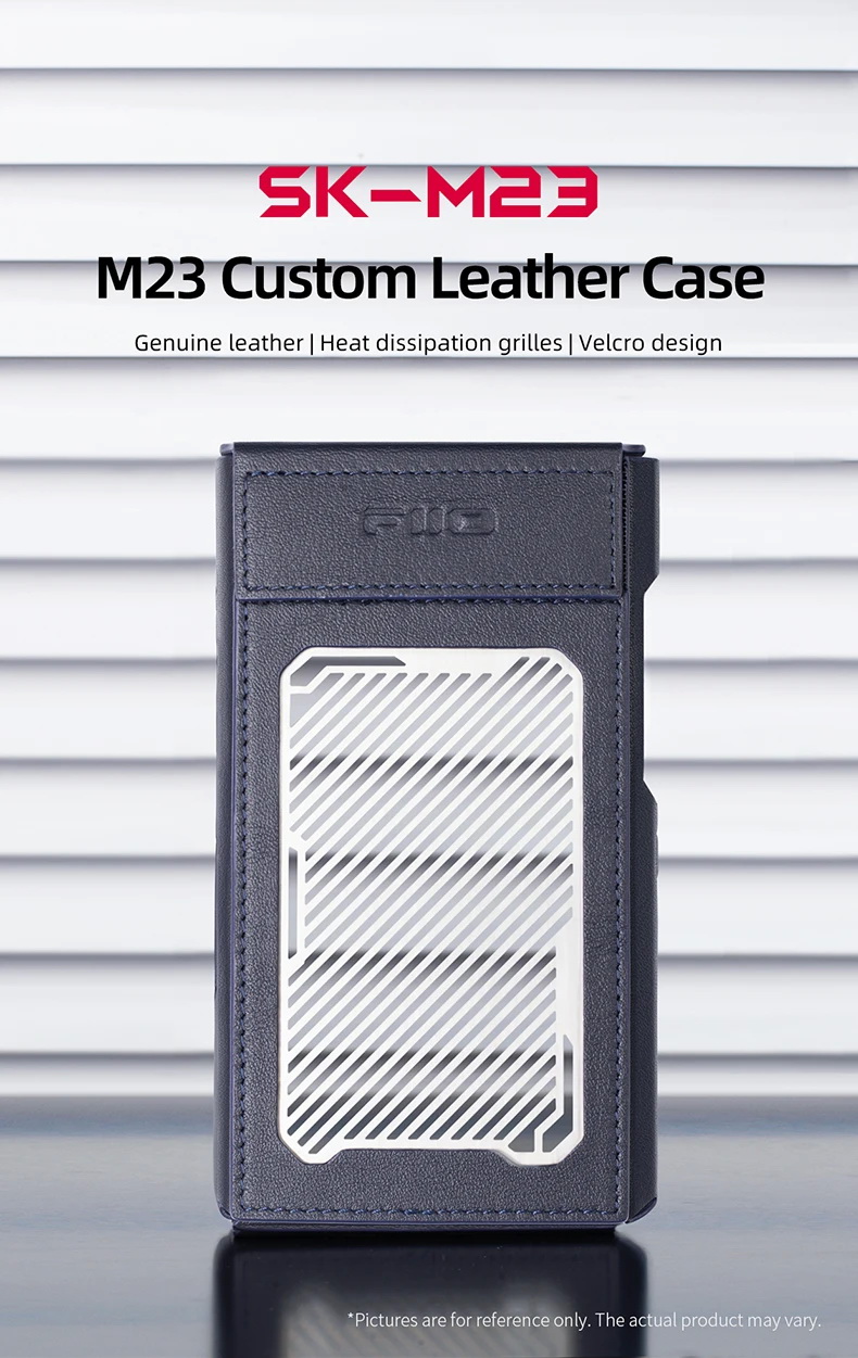 เคสหนัง Fiio SK-M23 เคสหนังสำหรับ M23 ให้การป้องกันที่ยอดเยี่ยม ทนทาน เฉพาะเคส [-เคส-]