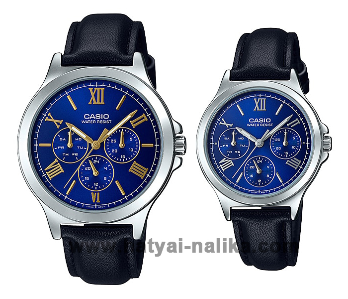นาฬิกา คาสิโอ Casio SETคู่รัก รุ่น MTP-V300L-2A+LTP-V300L-2A2 ของแท้ รับประกัน 1 ปี