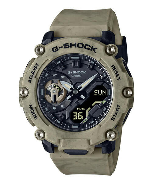 นาฬิกา Casio G-Shock Special Color Sand Land series รุ่น GA-2200SL-5A ของแท้ รับประกัน1ปี