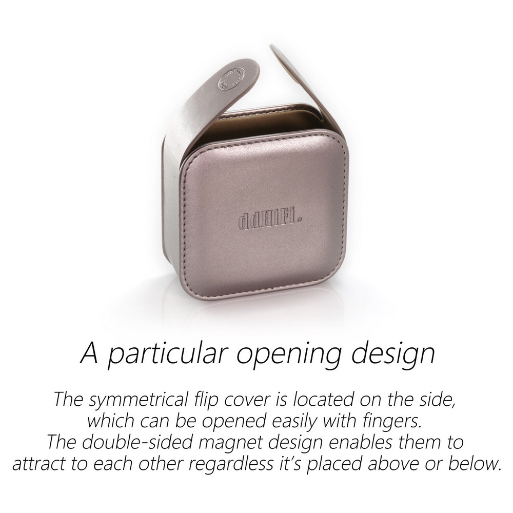 DD C80A เคสหนัง PU สำหรับเก็บหูฟัง In-Ear IEMs