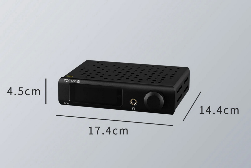 ขาย Topping MX5 DAC& ตั้งโต๊ะ แบบ Multi-Function รองรับ Hi-Res
