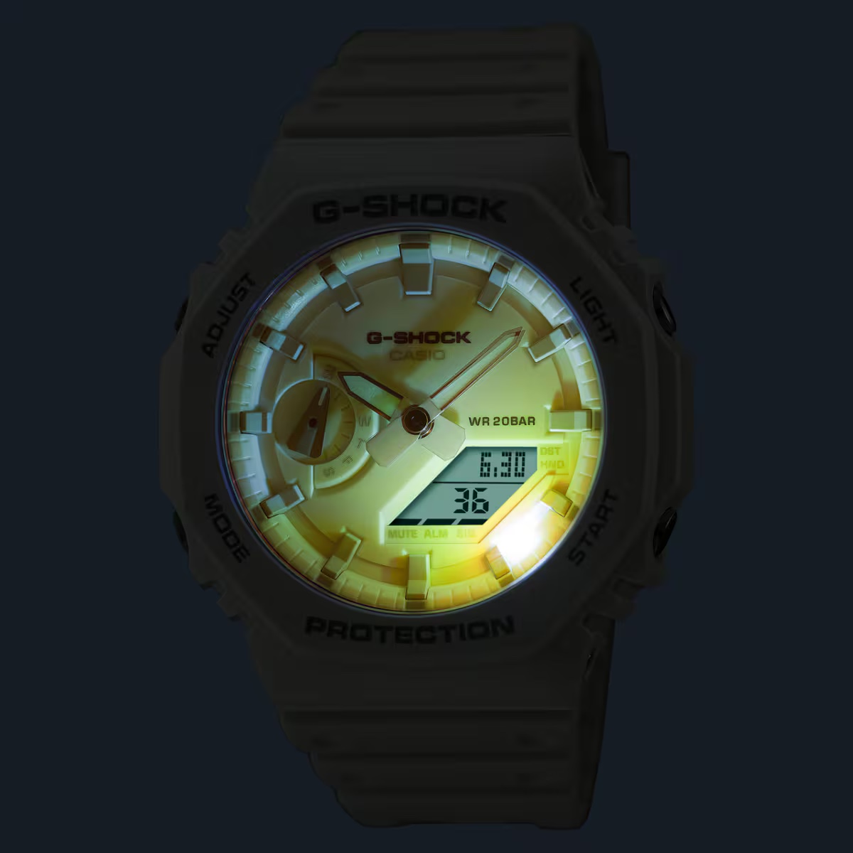 นาฬิกา Casio G-SHOCK Special color Time Lapse series รุ่น GA-2100TL-7A ของแท้ รับประกัน1ปี