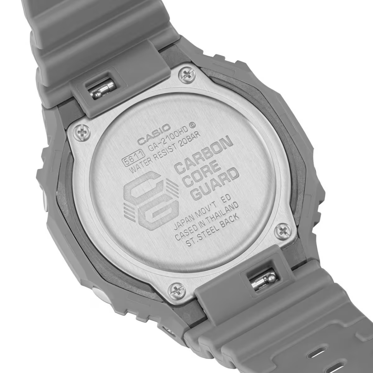 นาฬิกา Casio G-SHOCK Special color Hidden Glow series รุ่น GA-2100HD-8A ของแท้ รับประกัน1ปี