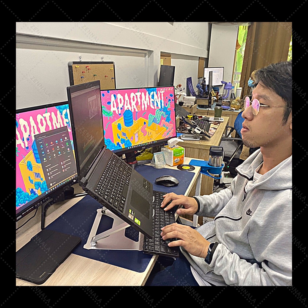 ที่วาง Notebook ขาตั้ง Aluminium | LAPTOP STAND