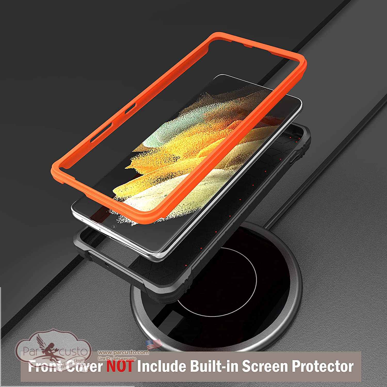 เคสกันกระแทก Samsung Galaxy S21 Ultra 5G จาก ExoGuard [Pre-order USA]