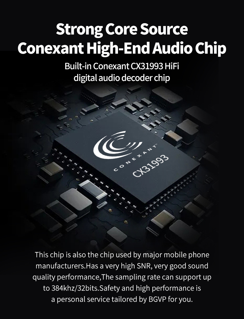 ขาย BGVP T01S DAC หางหนูระดับเทพ รองรับ Hi-Res, PCM 32Bit/384kHz