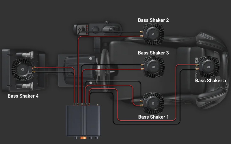 Fosi HT4S Bluetooth Amplifier ตั้งโต๊ะ ชิป TPA3116 x2 รองรับการตั้งค่าช่องสัญญาณเสียง 4.1 หรือ 5.0 ประกันศูนย์ไทย